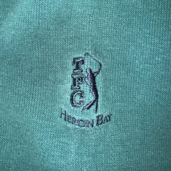 Cutter and Buck “The Honda Classic” TPC Heron Bay Green Vintage Pullover - Picture 3 of 7